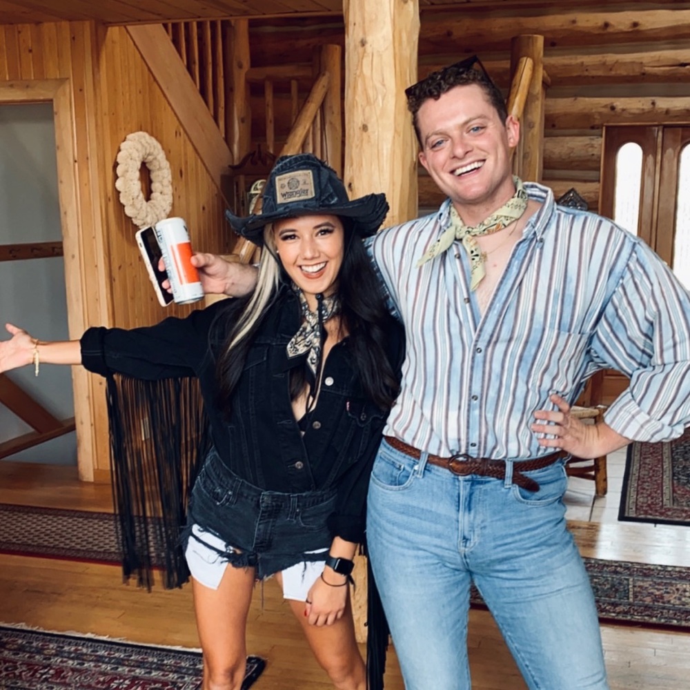 CUSTOM JEAN COWBOY HAT